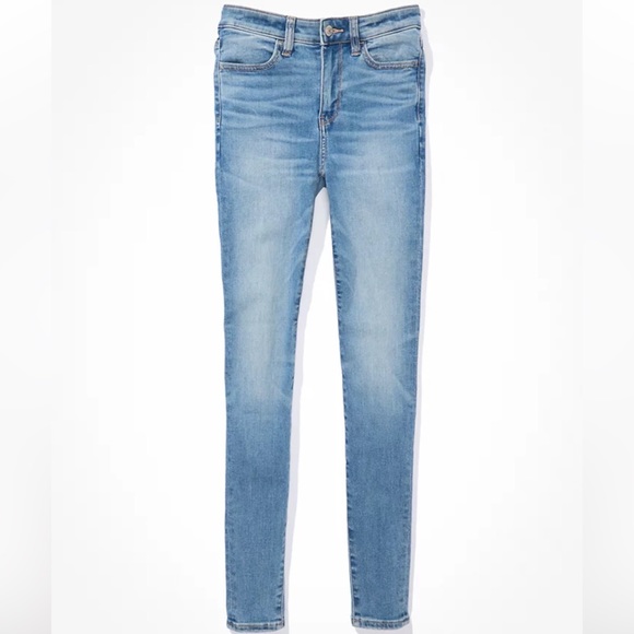 American Eagle Outfitters Women’s Next Level High-Waisted Jegging Short - Picture 2 of 8